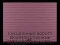 sekczionnyie-vorota-doorhan-stalnyie-2300x2600-czveta-ral-3005-bordovyij-s-dizajnom-«doska»-s-avtomatikoj