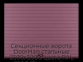 sekczionnyie-vorota-doorhan-stalnyie-2300x3000-czveta-ral-3005-bordovyij-s-dizajnom-«doska»-s-avtomatikoj