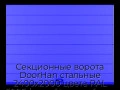 sekczionnyie-vorota-doorhan-stalnyie-2400x2000-czveta-ral-5005-sinij-s-dizajnom-«shirokaya-czentralnaya-polosa»-s-avtomatikoj