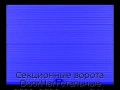 sekczionnyie-vorota-doorhan-stalnyie-2500x2600-czveta-ral-5005-sinij-s-dizajnom-«volna»-s-avtomatikoj