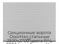 sekczionnyie-vorota-doorhan-stalnyie-2500x2700-czveta-ral-9006-serebristyij-s-dizajnom-«doska»-bez-avtomatiki