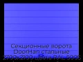 sekczionnyie-vorota-doorhan-stalnyie-2700x2100-czveta-ral-5005-sinij-s-dizajnom-«shirokaya-czentralnaya-polosa»-s-avtomatikoj