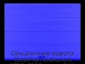 sekczionnyie-vorota-doorhan-stalnyie-2700x2200-czveta-ral-5005-sinij-s-dizajnom-«volna»-s-avtomatikoj