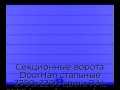 sekczionnyie-vorota-doorhan-stalnyie-2700x2200-czveta-ral-5005-sinij-s-dizajnom-«shirokaya-czentralnaya-polosa»-bez-avtomatiki