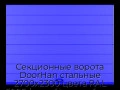sekczionnyie-vorota-doorhan-stalnyie-2700x2300-czveta-ral-5005-sinij-s-dizajnom-«shirokaya-czentralnaya-polosa»-bez-avtomatiki