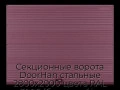 sekczionnyie-vorota-doorhan-stalnyie-2800x2000-czveta-ral-3005-bordovyij-s-dizajnom-«volna»-bez-avtomatiki