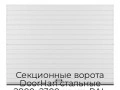 sekczionnyie-vorota-doorhan-stalnyie-2800x2300-czveta-ral-9003-belyij-s-dizajnom-«doska»-bez-avtomatiki