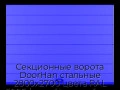 sekczionnyie-vorota-doorhan-stalnyie-2800x2700-czveta-ral-5005-sinij-s-dizajnom-«shirokaya-czentralnaya-polosa»-bez-avtomatiki
