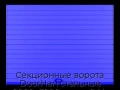 sekczionnyie-vorota-doorhan-stalnyie-2800x3000-czveta-ral-5005-sinij-s-dizajnom-«doska»-s-avtomatikoj