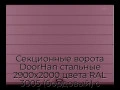 sekczionnyie-vorota-doorhan-stalnyie-2900x2000-czveta-ral-3005-bordovyij-s-dizajnom-«shirokaya-czentralnaya-polosa»-bez-avtomatiki