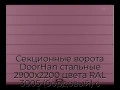 sekczionnyie-vorota-doorhan-stalnyie-2900x2200-czveta-ral-3005-bordovyij-s-dizajnom-«shirokaya-czentralnaya-polosa»-bez-avtomatiki