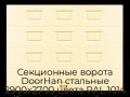 sekczionnyie-vorota-doorhan-stalnyie-2900x2700-czveta-ral-1014-bezhevyij-s-dizajnom-«filenka»-bez-avtomatiki