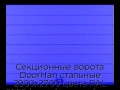 sekczionnyie-vorota-doorhan-stalnyie-2900x2700-czveta-ral-5005-sinij-s-dizajnom-«shirokaya-czentralnaya-polosa»-bez-avtomatiki