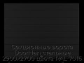 sekczionnyie-vorota-doorhan-stalnyie-2900x2700-czveta-ral-7016-antraczit-s-dizajnom-«shirokaya-czentralnaya-polosa»-s-avtomatikoj