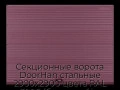 sekczionnyie-vorota-doorhan-stalnyie-2900x2900-czveta-ral-3005-bordovyij-s-dizajnom-«volna»-s-avtomatikoj