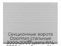sekczionnyie-vorota-doorhan-stalnyie-3000x2000-czveta-ral-9006-serebristyij-s-dizajnom-«doska»-bez-avtomatiki