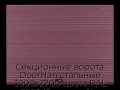 sekczionnyie-vorota-doorhan-stalnyie-3000x2700-czveta-ral-3005-bordovyij-s-dizajnom-«volna»-s-avtomatikoj