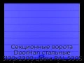 sekczionnyie-vorota-doorhan-stalnyie-3100x2000-czveta-ral-5005-sinij-s-dizajnom-«shirokaya-czentralnaya-polosa»-bez-avtomatiki