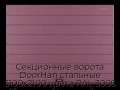sekczionnyie-vorota-doorhan-stalnyie-3100x2100-czveta-ral-3005-bordovyij-s-dizajnom-«shirokaya-czentralnaya-polosa»-bez-avtomatiki