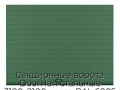 sekczionnyie-vorota-doorhan-stalnyie-3100x2100-czveta-ral-6005-zelyonyij-s-dizajnom-«doska»-s-avtomatikoj