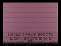 sekczionnyie-vorota-doorhan-stalnyie-3100x2800-czveta-ral-3005-bordovyij-s-dizajnom-«shirokaya-czentralnaya-polosa»-s-avtomatikoj