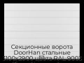 sekczionnyie-vorota-doorhan-stalnyie-3100x2900-czveta-ral-9003-belyij-s-dizajnom-«shirokaya-czentralnaya-polosa»-bez-avtomatiki
