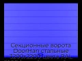 sekczionnyie-vorota-doorhan-stalnyie-3200x2200-czveta-ral-5005-sinij-s-dizajnom-«shirokaya-czentralnaya-polosa»-s-avtomatikoj