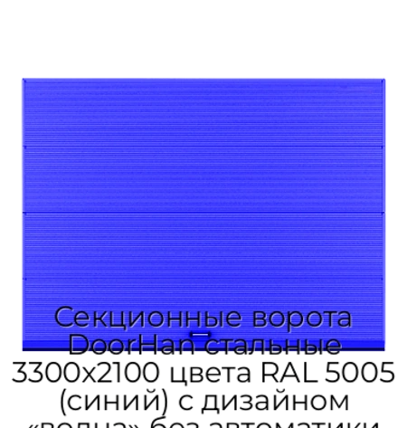sekczionnyie-vorota-doorhan-stalnyie-3300x2100-czveta-ral-5005-sinij-s-dizajnom-«volna»-bez-avtomatiki