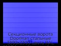 sekczionnyie-vorota-doorhan-stalnyie-3300x2300-czveta-ral-5005-sinij-s-dizajnom-«shirokaya-czentralnaya-polosa»-bez-avtomatiki