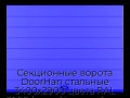 sekczionnyie-vorota-doorhan-stalnyie-3400x2900-czveta-ral-5005-sinij-s-dizajnom-«shirokaya-czentralnaya-polosa»-bez-avtomatiki