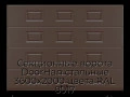 sekczionnyie-vorota-doorhan-stalnyie-3600x2000-czveta-ral-8017-korichnevo-krasnyij-s-dizajnom-«filenka»-s-avtomatikoj