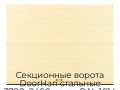 sekczionnyie-vorota-doorhan-stalnyie-3700x2400-czveta-ral-1014-bezhevyij-s-dizajnom-«volna»-s-avtomatikoj