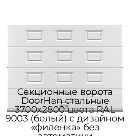 sekczionnyie-vorota-doorhan-stalnyie-3700x2800-czveta-ral-9003-belyij-s-dizajnom-«filenka»-bez-avtomatiki