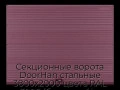 sekczionnyie-vorota-doorhan-stalnyie-3800x2000-czveta-ral-3005-bordovyij-s-dizajnom-«volna»-s-avtomatikoj