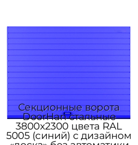 sekczionnyie-vorota-doorhan-stalnyie-3800x2300-czveta-ral-5005-sinij-s-dizajnom-«doska»-bez-avtomatiki