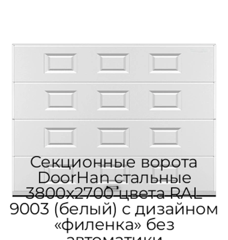 sekczionnyie-vorota-doorhan-stalnyie-3800x2700-czveta-ral-9003-belyij-s-dizajnom-«filenka»-bez-avtomatiki