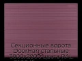 sekczionnyie-vorota-doorhan-stalnyie-3800x2900-czveta-ral-3005-bordovyij-s-dizajnom-«volna»-bez-avtomatiki