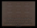 sekczionnyie-vorota-doorhan-stalnyie-3800x3000-czveta-ral-8017-korichnevo-krasnyij-s-dizajnom-«filenka»-bez-avtomatiki