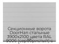 sekczionnyie-vorota-doorhan-stalnyie-3900x2100-czveta-ral-9006-serebristyij-s-dizajnom-«shirokaya-czentralnaya-polosa»-s-avtomatikoj