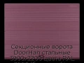 sekczionnyie-vorota-doorhan-stalnyie-3900x2200-czveta-ral-3005-bordovyij-s-dizajnom-«volna»-s-avtomatikoj