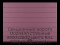 sekczionnyie-vorota-doorhan-stalnyie-3900x2600-czveta-ral-3005-bordovyij-s-dizajnom-«shirokaya-czentralnaya-polosa»-s-avtomatikoj
