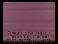 sekczionnyie-vorota-doorhan-stalnyie-3900x2800-czveta-ral-3005-bordovyij-s-dizajnom-«volna»-s-avtomatikoj