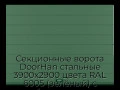 sekczionnyie-vorota-doorhan-stalnyie-3900x2900-czveta-ral-6005-zelyonyij-s-dizajnom-«shirokaya-czentralnaya-polosa»-bez-avtomatiki
