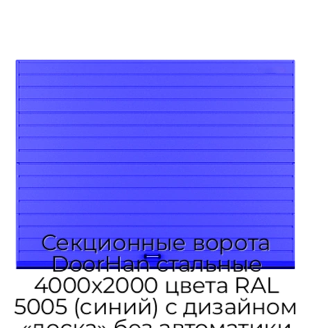 sekczionnyie-vorota-doorhan-stalnyie-4000x2000-czveta-ral-5005-sinij-s-dizajnom-«doska»-bez-avtomatiki