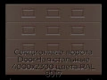 sekczionnyie-vorota-doorhan-stalnyie-4000x2300-czveta-ral-8017-korichnevo-krasnyij-s-dizajnom-«filenka»-s-avtomatikoj