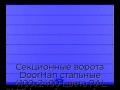 sekczionnyie-vorota-doorhan-stalnyie-4100x2400-czveta-ral-5005-sinij-s-dizajnom-«shirokaya-czentralnaya-polosa»-s-avtomatikoj