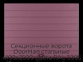 sekczionnyie-vorota-doorhan-stalnyie-4100x2500-czveta-ral-3005-bordovyij-s-dizajnom-«shirokaya-czentralnaya-polosa»-bez-avtomatiki
