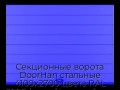 sekczionnyie-vorota-doorhan-stalnyie-4100x2700-czveta-ral-5005-sinij-s-dizajnom-«shirokaya-czentralnaya-polosa»-bez-avtomatiki