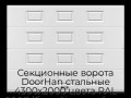 sekczionnyie-vorota-doorhan-stalnyie-4300x2000-czveta-ral-9003-belyij-s-dizajnom-«filenka»-bez-avtomatiki