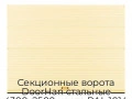 sekczionnyie-vorota-doorhan-stalnyie-4300x2500-czveta-ral-1014-bezhevyij-s-dizajnom-«volna»-s-avtomatikoj